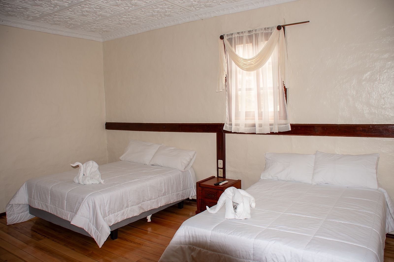 Habitación con dos camas
