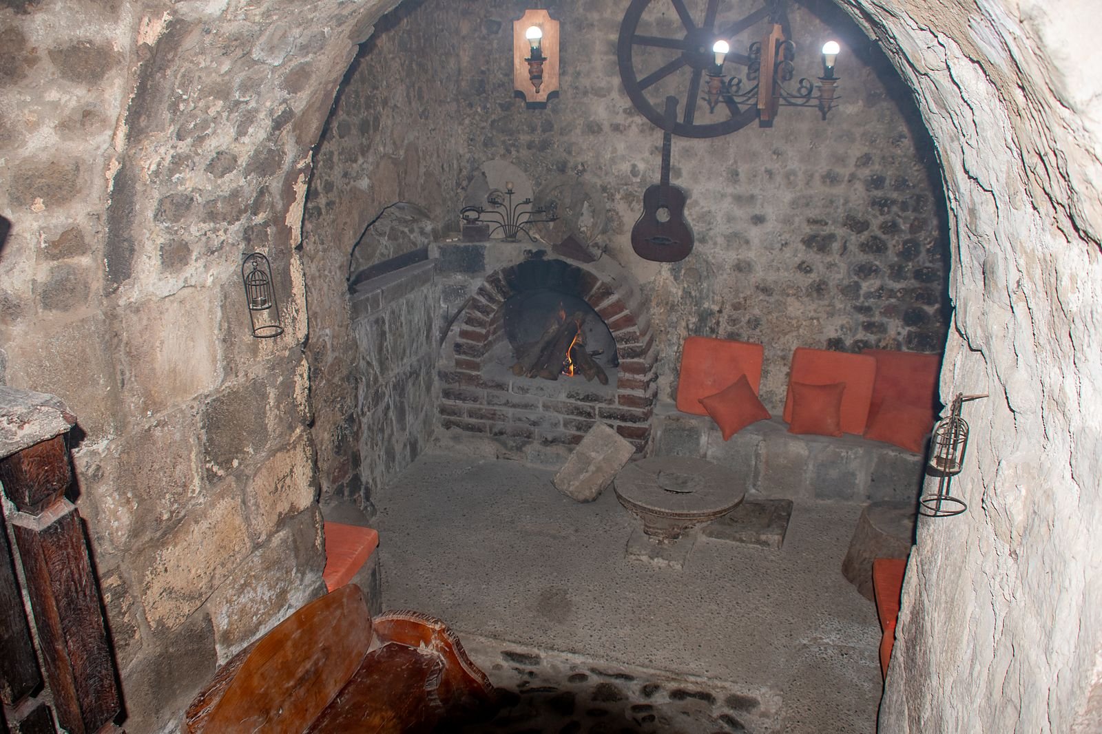 Sala de piedra del molino